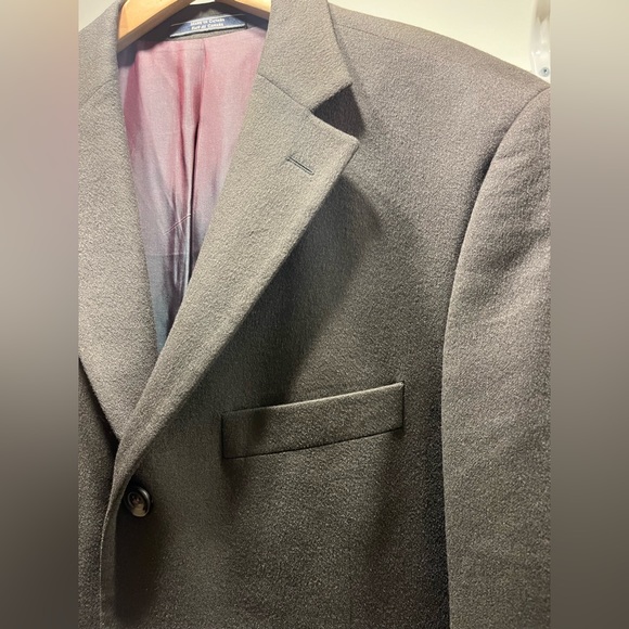 ARNOLD BRANT, 💯 pure cashmere 3 button blazer, Forrest green, 40REG - Picture 4 of 16